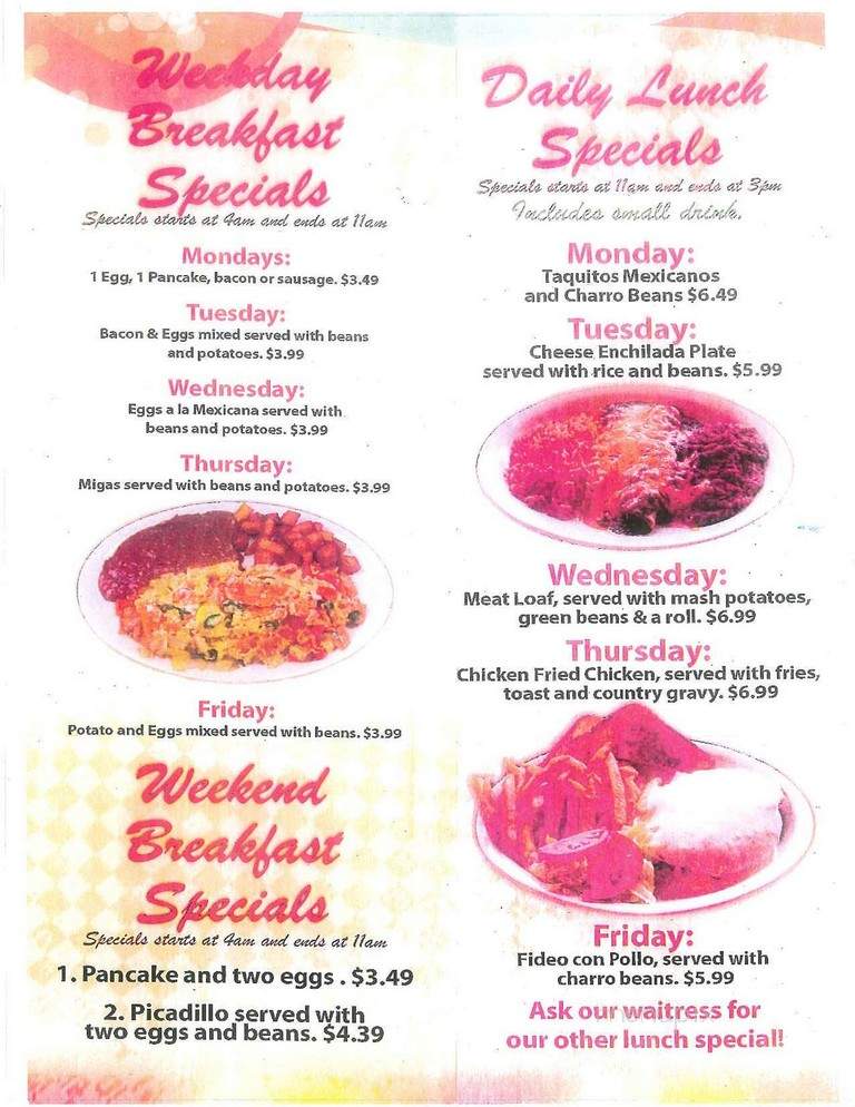 Eddies Restaurant & Bak - Corpus Christi, TX menu_pic
