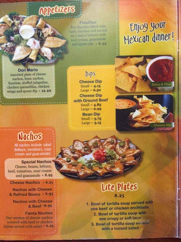Fiesta Grill - Corsicana, TX menu_pic