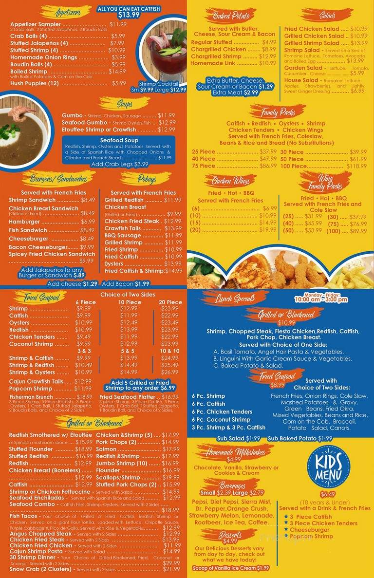 Fish Place - Dickinson, TX menu_pic