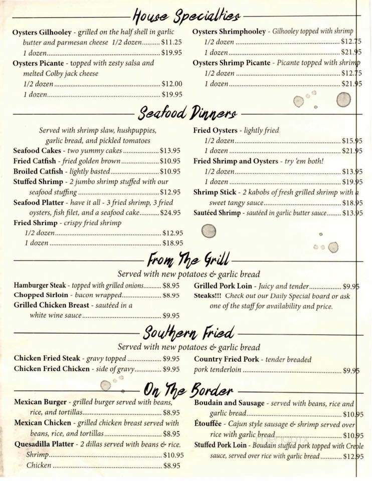 Gilhooley's Restaurant - San Leon, TX