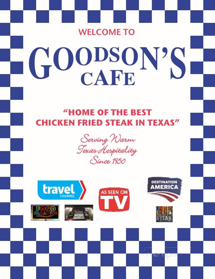 Goodson's Cafe - Tomball, TX