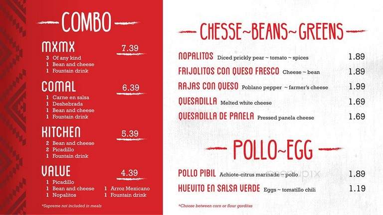 Gorditas Dona Tota Authentic - San Antonio, TX menu_pic