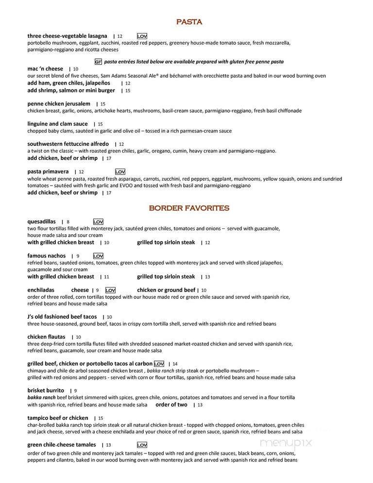 Greenery Restaurant & Market - El Paso, TX menu_pic