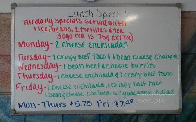 Hanna's Kitchen - New Braunfels, TX menu_pic