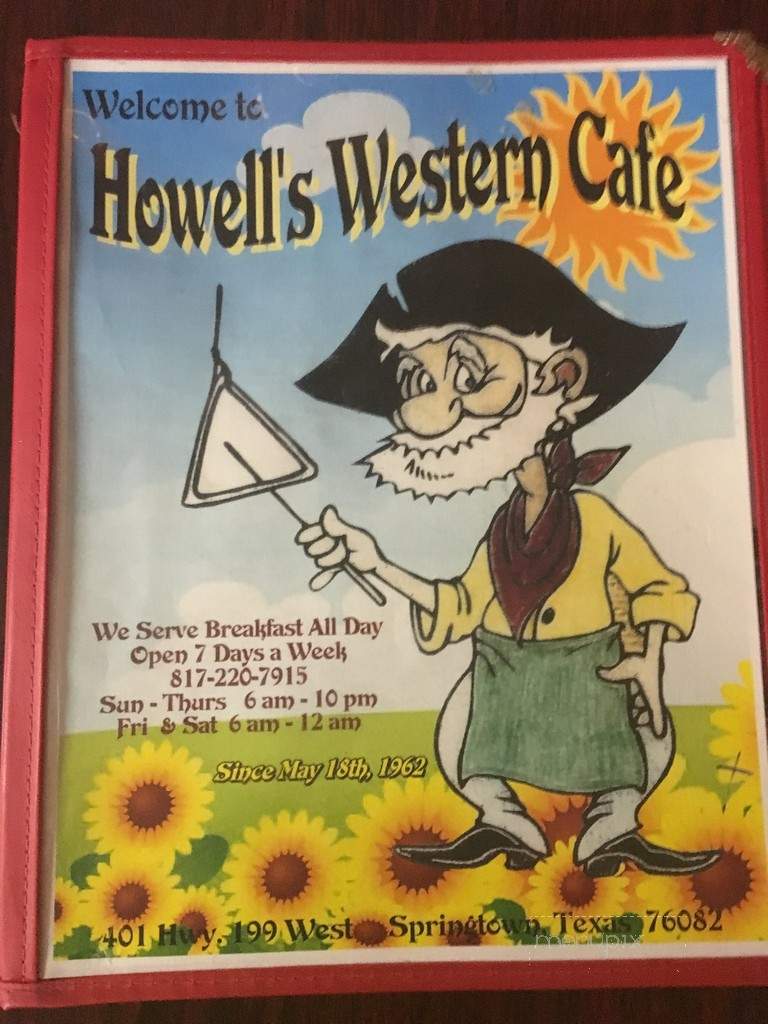 Howell's Western Cafe - Springtown, TX