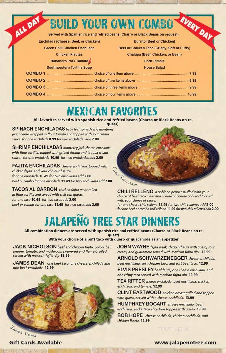 Jalapeno Tree Calorie Chart