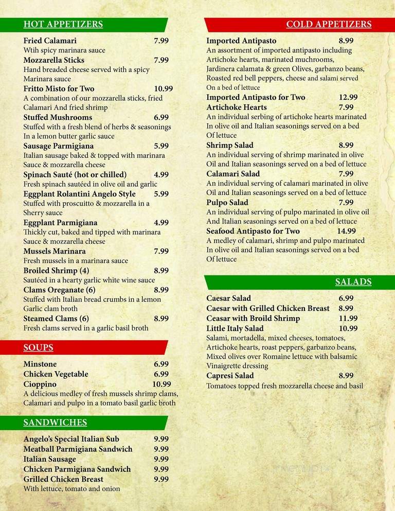 Little Bavarian Restaurant - San Antonio, TX menu_pic