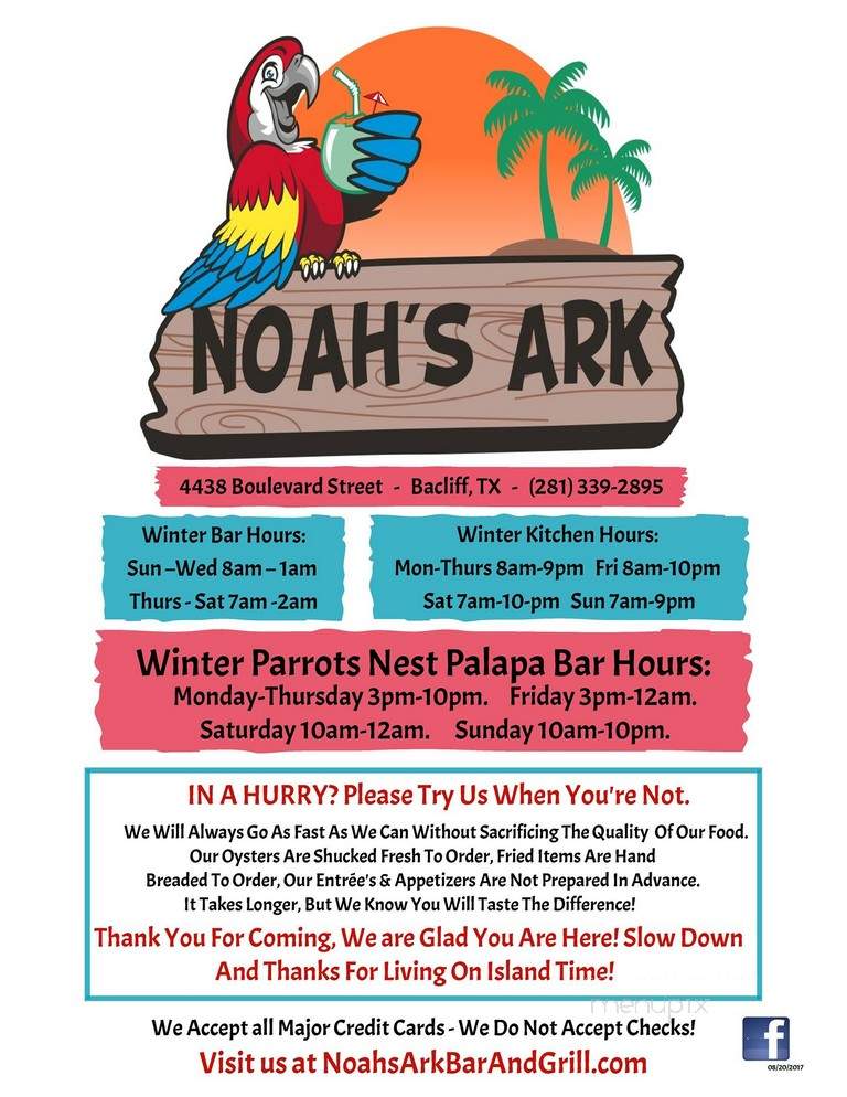Noah's Ark Bar & Grill - Bacliff, TX