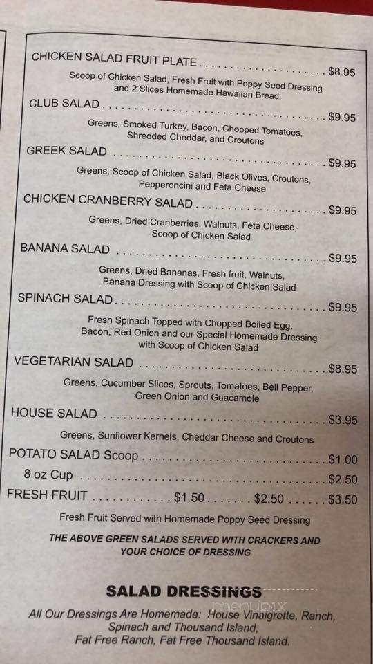 Odeli's - Odessa, TX menu_pic