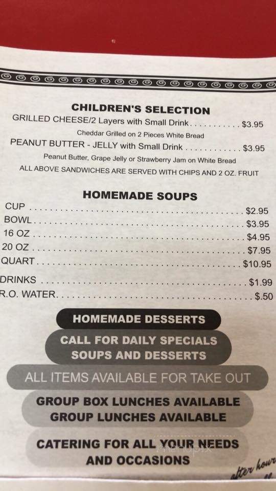 Odeli's - Odessa, TX menu_pic