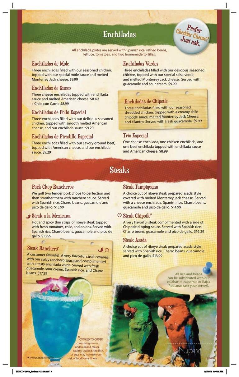 Perico's Mexican Restaurant - San Antonio, TX