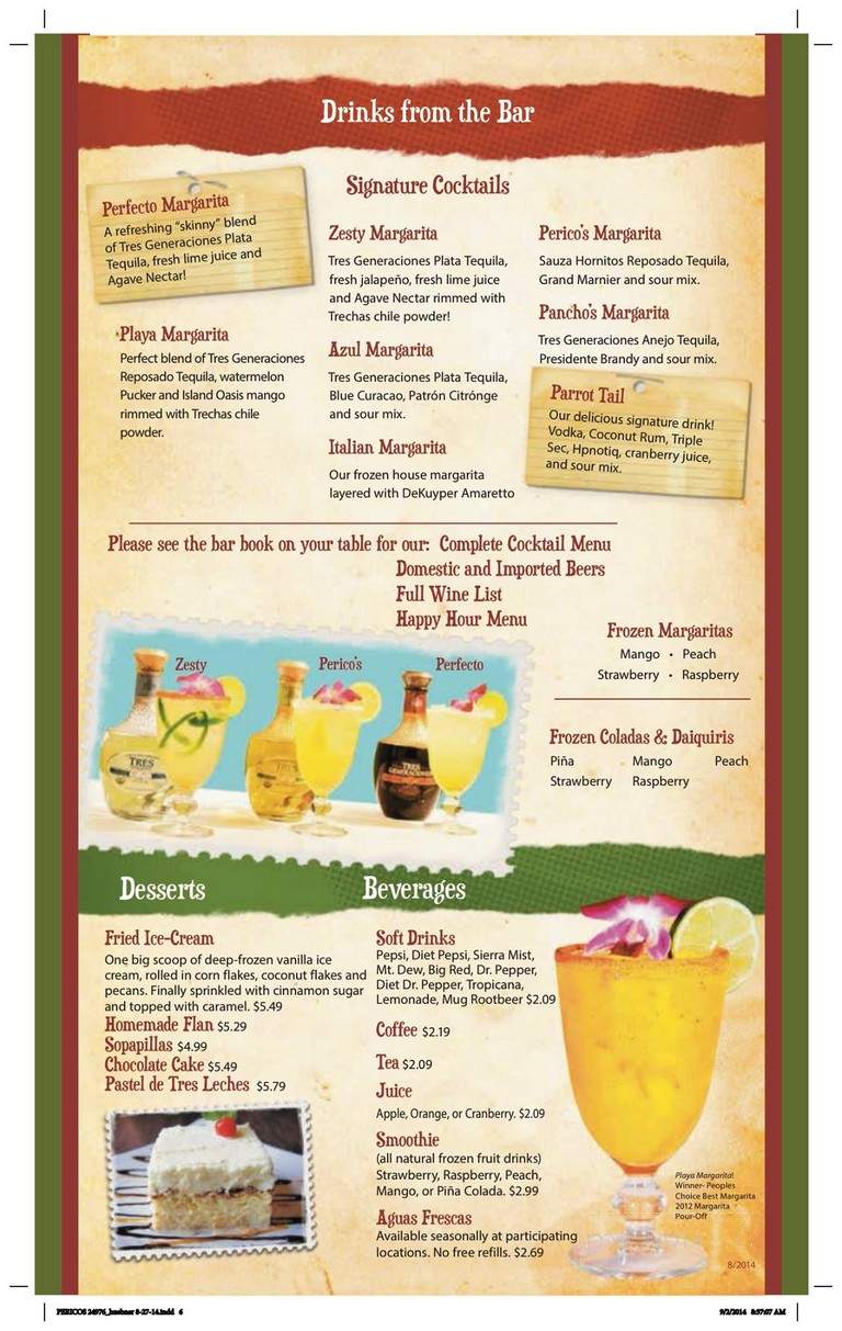 Perico's Mexican Restaurant - San Antonio, TX