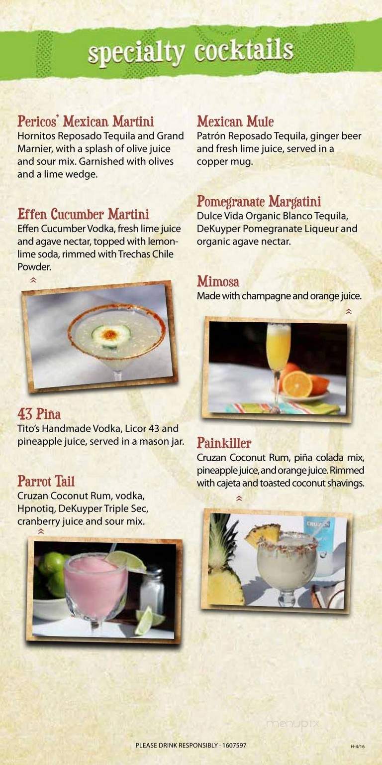 Perico's Mexican Restaurant - San Antonio, TX