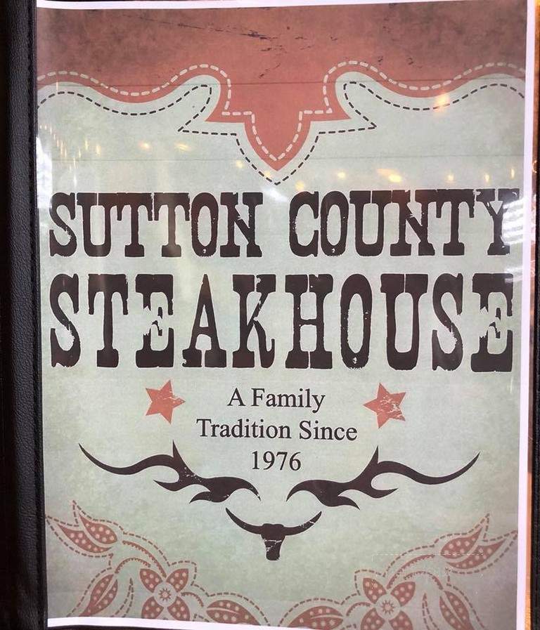 Sutton County Stk House - Sonora, TX