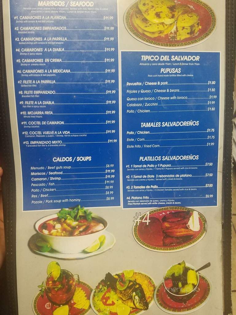 Taqueria Azteca - Rosenberg, TX menu_pic