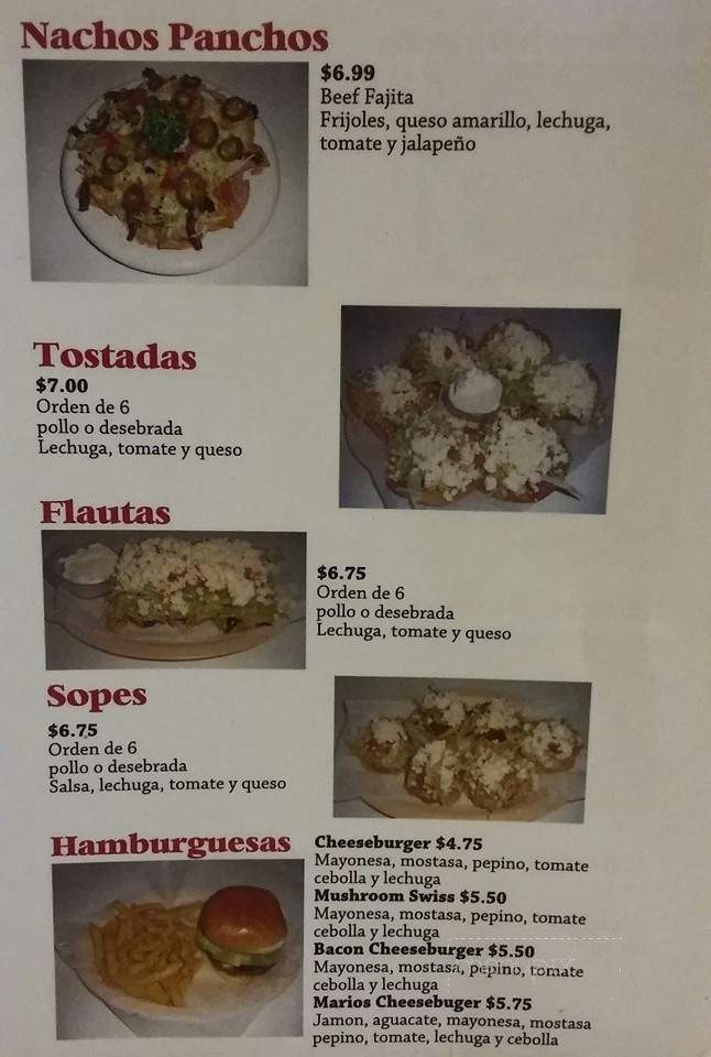 Taqueria Cortez - Los Fresnos, TX menu_pic