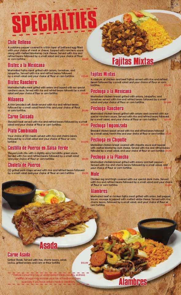 Taqueria El Puerto - Austin, TX menu_pic