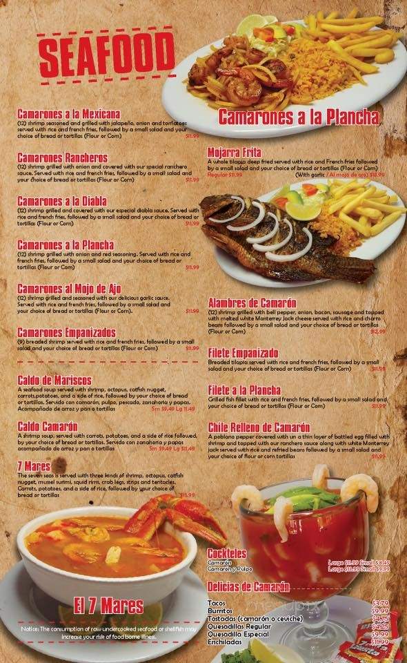 Taqueria El Puerto - Austin, TX menu_pic