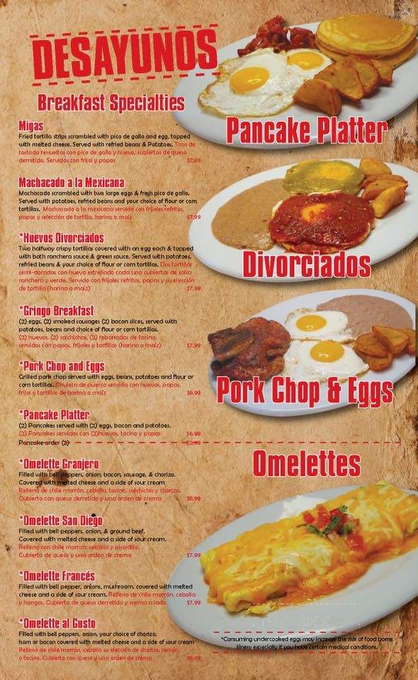 Taqueria El Puerto - Austin, TX menu_pic