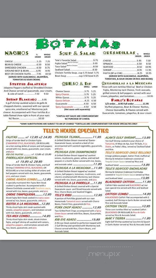 Tele's Mexican Restaurant - Longview, TX