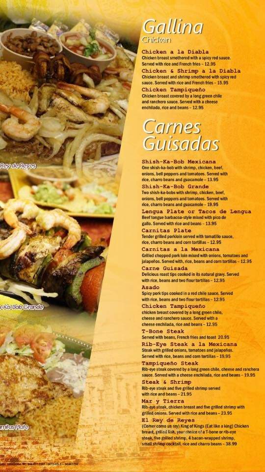 Tequila Tony's Mexican Restaurant - Odessa, TX menu_pic