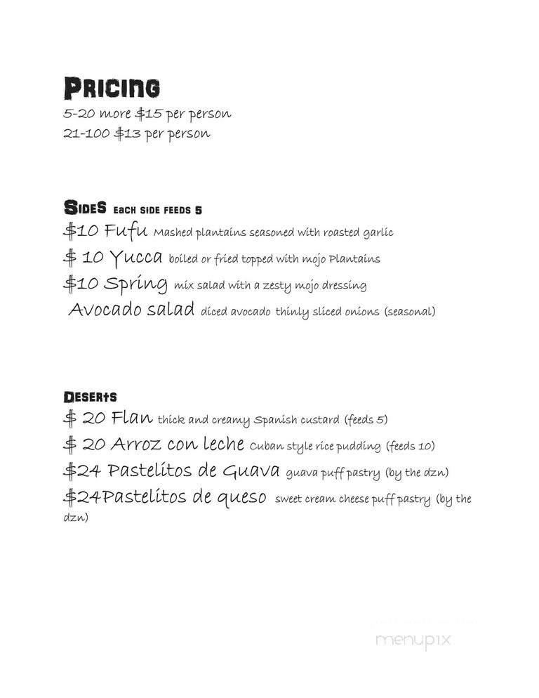 El Baisi Restaurant - Salt Lake City, UT menu_pic