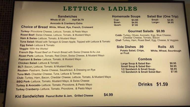 Lettuce & Ladles - Holladay, UT menu_pic