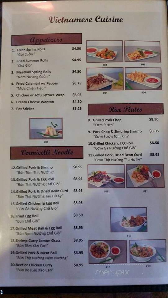 Pho Bien Hoa - Salt Lake City, UT menu_pic