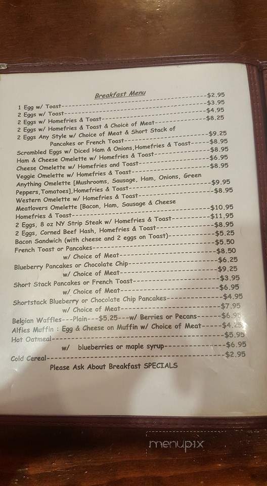 A J's Kitchen - Essex Junction, VT menu_pic