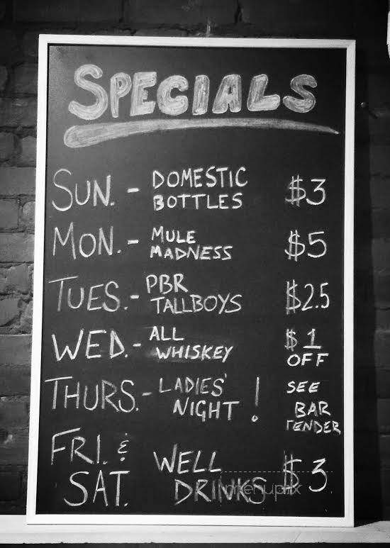 Muckenschnabel's - Rutland, VT menu_pic