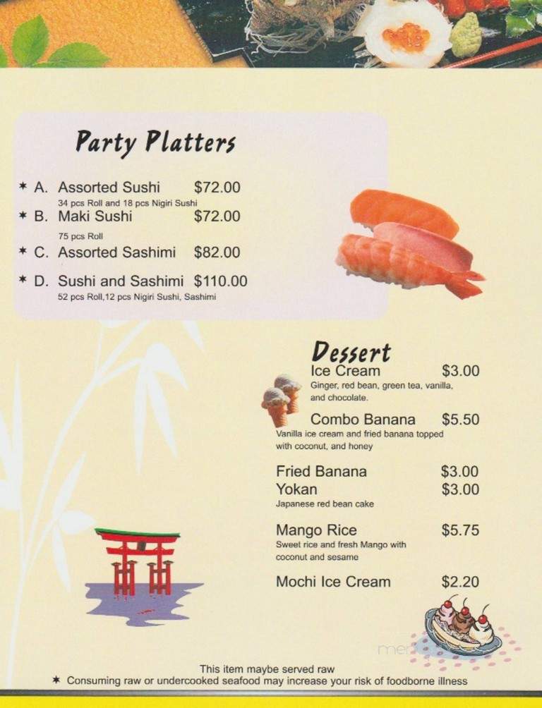 Fortune House - Burke, VA menu_pic