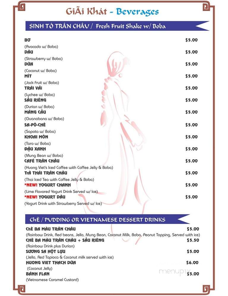 Nhat Viet Restaurant - Falls Church, VA menu_pic