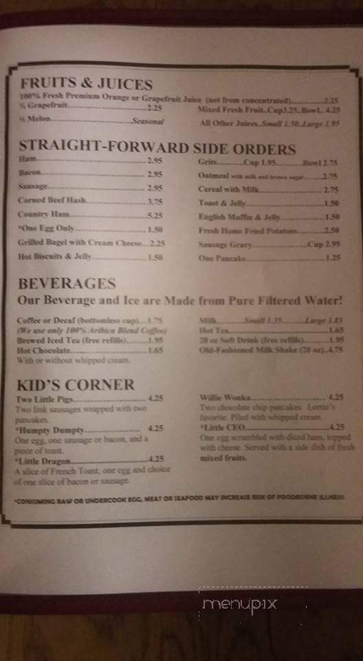 Sam's Kitchen - Charlottesville, VA menu_pic