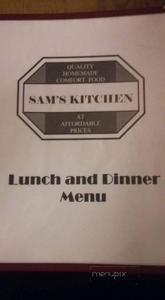Sam's Kitchen - Charlottesville, VA menu_pic