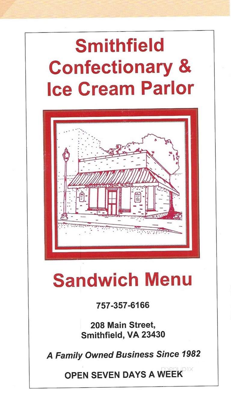 Smithfield Ice Cream Parlor - Smithfield, VA
