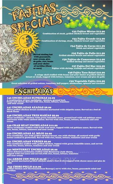 South Of The Border Mexican - Williamsburg, VA menu_pic