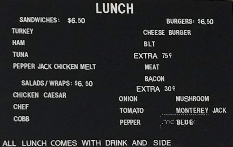 Flame - Seattle, WA menu_pic