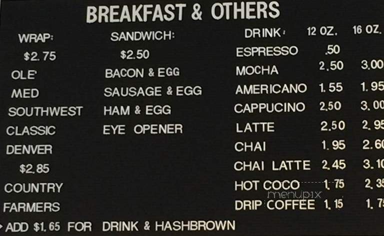 Flame - Seattle, WA menu_pic
