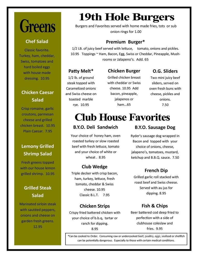 Mar Don Restaurant & Lounge - Othello, WA menu_pic