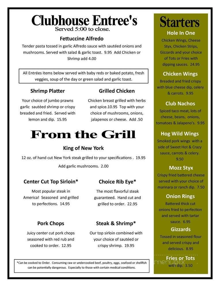 Mar Don Restaurant & Lounge - Othello, WA menu_pic