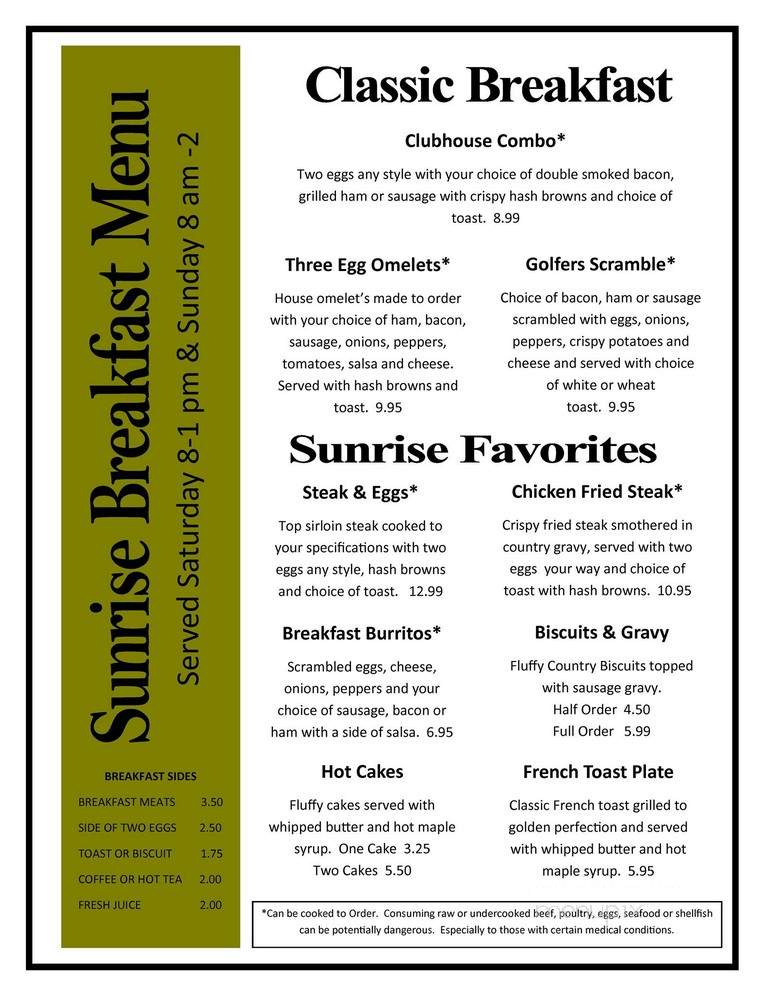 Mar Don Restaurant & Lounge - Othello, WA menu_pic