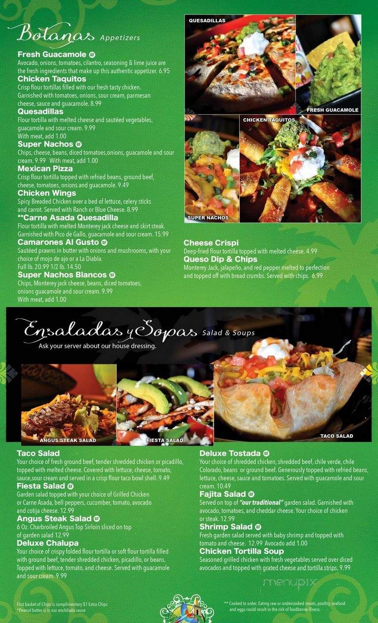 Mazatlan Restaurant - Puyallup, WA menu_pic