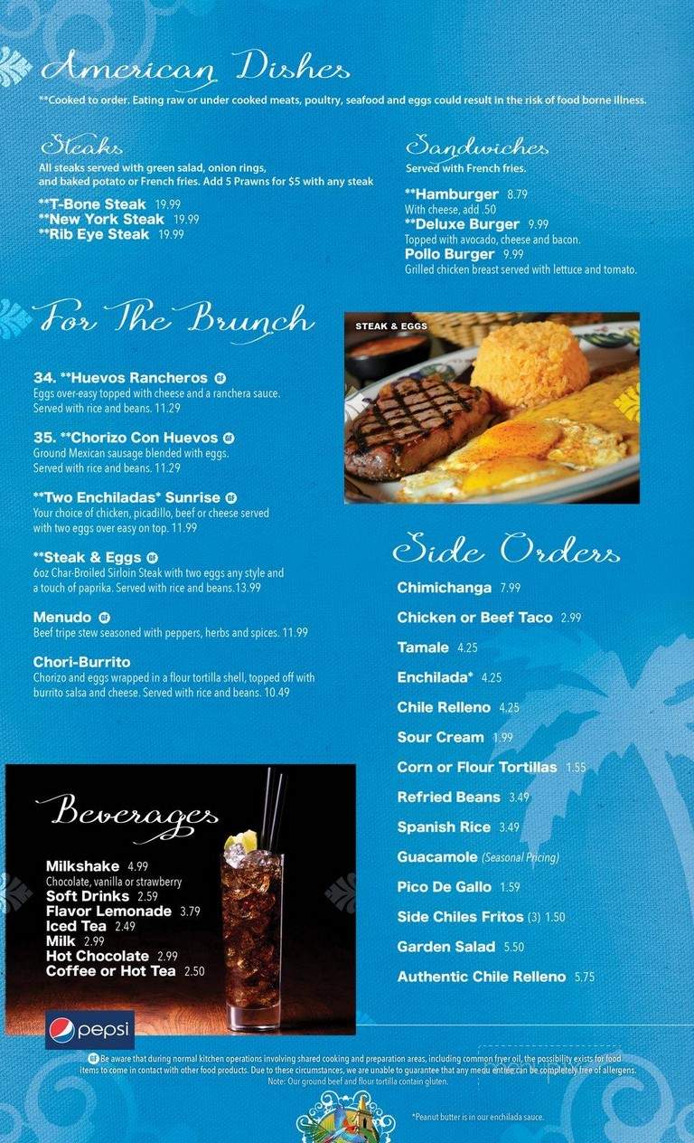Mazatlan Restaurant - Puyallup, WA menu_pic