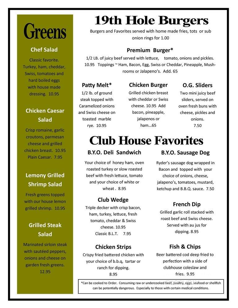 Othello Golf Restaurant Lounge - Othello, WA