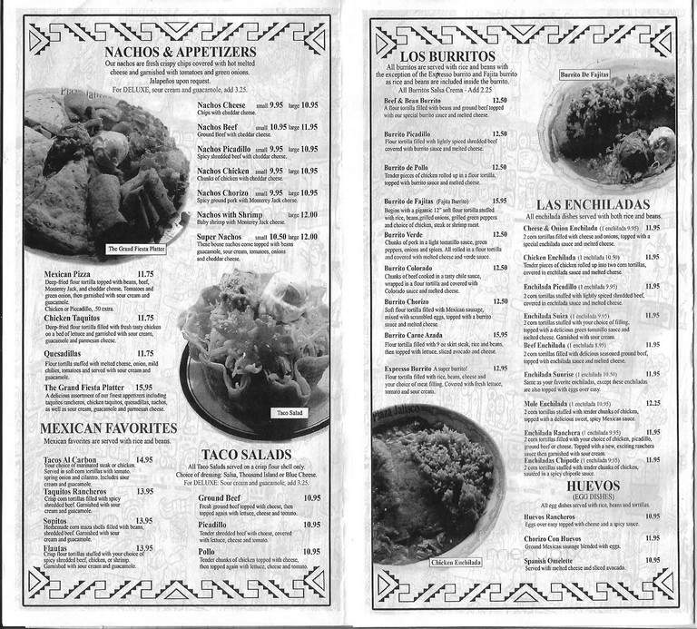 Plaza Jalisco Mexican - Morton, WA menu_pic