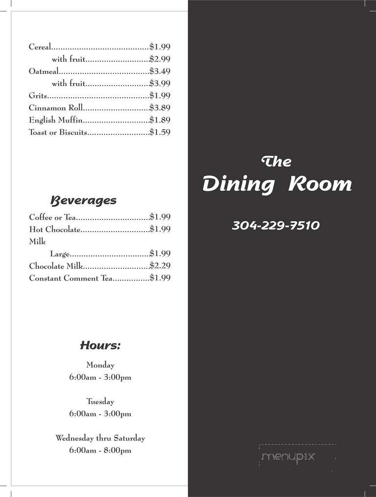 Dining Room - Inwood, WV