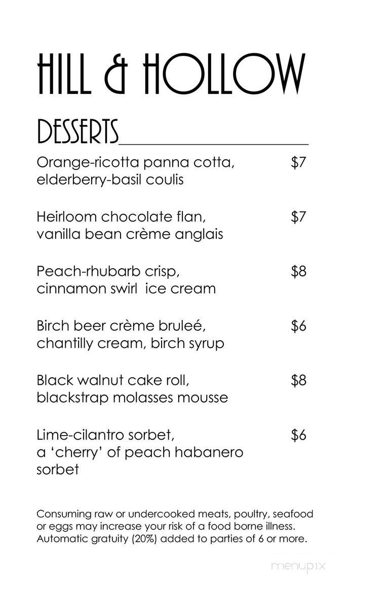Courthouse Cafe - Morgantown, WV menu_pic