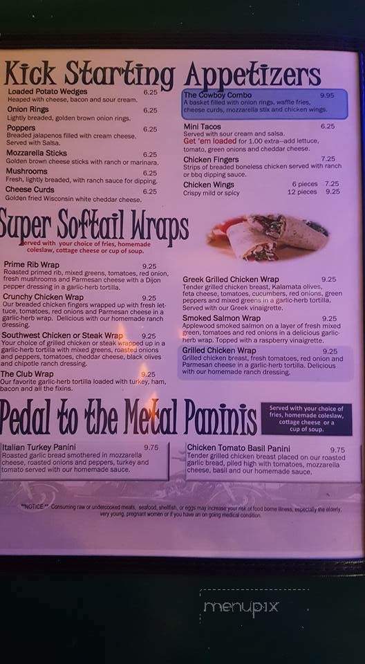 8th Street Restaurant & Saloon - Medford, WI menu_pic