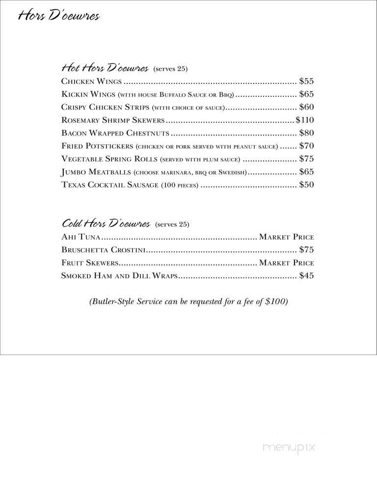 Arthur's Supper Club - Spring Green, WI menu_pic