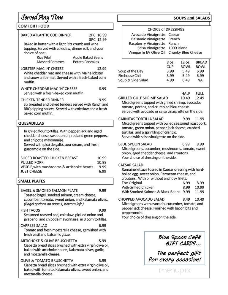 Blue Spoon Creamery Cafe - Prairie Du Sac, WI